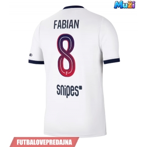 Lacne Muži Futbalové dres Paris Saint-Germain Fabian Ruiz #8 2026-27 Krátky Rukáv - Preč